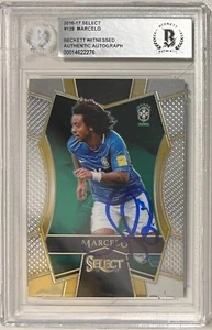 2016-17 Marcelo Signed Panini Prizm World Cup #128 BAS Beckett Auto - Picture 1 of 1