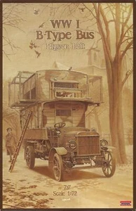 Autobús de comunicación Roden 1/72 (20 mm) tipo B ""Pigeon Loft"" Primera Guerra Mundial - Imagen 1 de 1