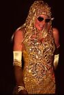 DS1-40 Nikki Tyler Gold Goddess Adult Movie Star Orig EMMREPORT 35mm Color Slide