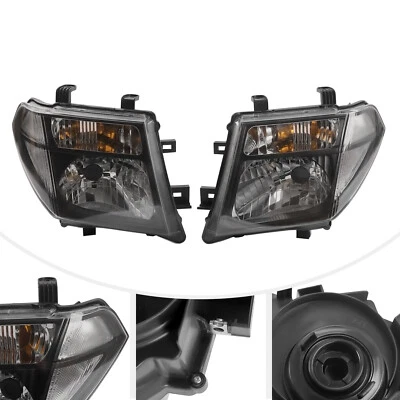 Par de faros halógenos izquierdo y derecho para Nissan Pathfinder 2005-2007 Foto 1 de 4