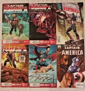 Captain America Comics Mixed Lot Of 6 Comic Books Issues #36, 02, 09, 11, 12, 14 - Picture 1 of 2