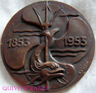 MED4193 - Medaille Cie Der Boote Bis Dampflok Von Nord Par Baron - Französische