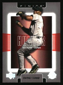 Torii Hunter 2003 Upper Deck Finite #54 Baseball Card /1999