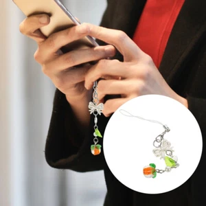Pasek na telefon komórkowy Dekoracyjna zawieszka łańcuchowa na telefon komórkowy Zawieszka na telefon komórkowy z kokardą - Zdjęcie 1 z 12
