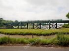 Foto 6x4 Eisenbahnbrücke über Fluss Hamble Lower Swanwick gesehen von Blund c2009