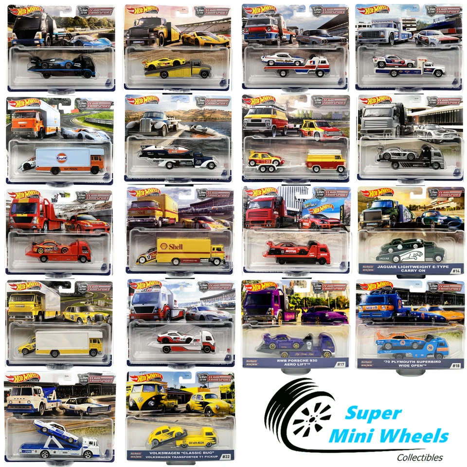 Hot Wheels Car Culture Team Transport - #2-#55 - You Choose - Update 7/18/2023 - Image 1 of 1