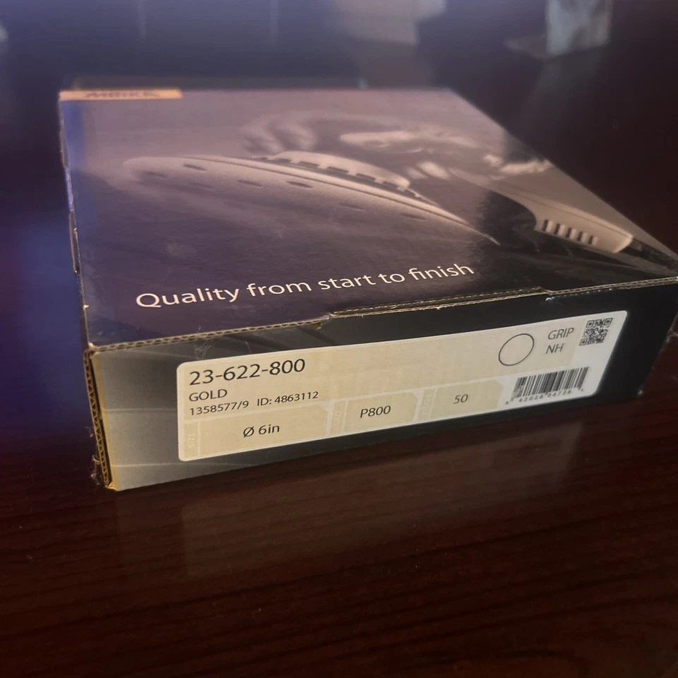 Mirka Abrasives 23-622-800 Gold 6" Grip P800 Foto 1 de 1