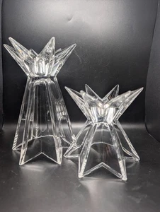 Candelabros Nachtmann Galaxy 2 Estrella Cristal Navidad Alemania - Imagen 1 de 9