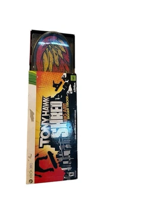 TONY HAWK SHRED BIG AIR!  X BOX 360 GAME AND WIRELESS BOARD CONTROLLER  New - Image 1 of 4