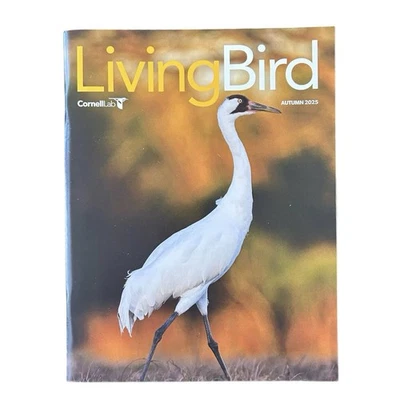 Living Bird Magazine Autumn 2025 Vol 44 #4 Cornell Lab Large Beautiful Pictures Foto 1 de 4