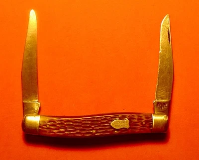 Navaja de bolsillo Schrade 787 mejorada de 2 hojas de colección NY EE. UU. Foto 1 de 4