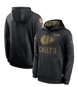 Kansas City Chiefs Nike Salute To Service Sideline Therma Hoodie Herren Large NFL - Bild 1 von 8