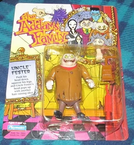 The Addams Family 1992 Uncle Fester Actionfigur von Playmates versiegelt NEU Adams - Bild 1 von 4