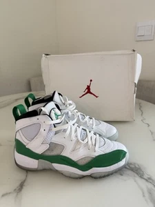 Nike Mens Jordan Jumpman Two Trey Basketball  White Lucky Green Sz 11 DO1925-130 - Picture 1 of 13