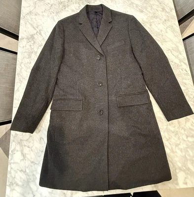 JCREW Ludlow Topcoat In Wool-Cashmere with Thinsulate Charcoal 42S 05662 - Image 1 of 4