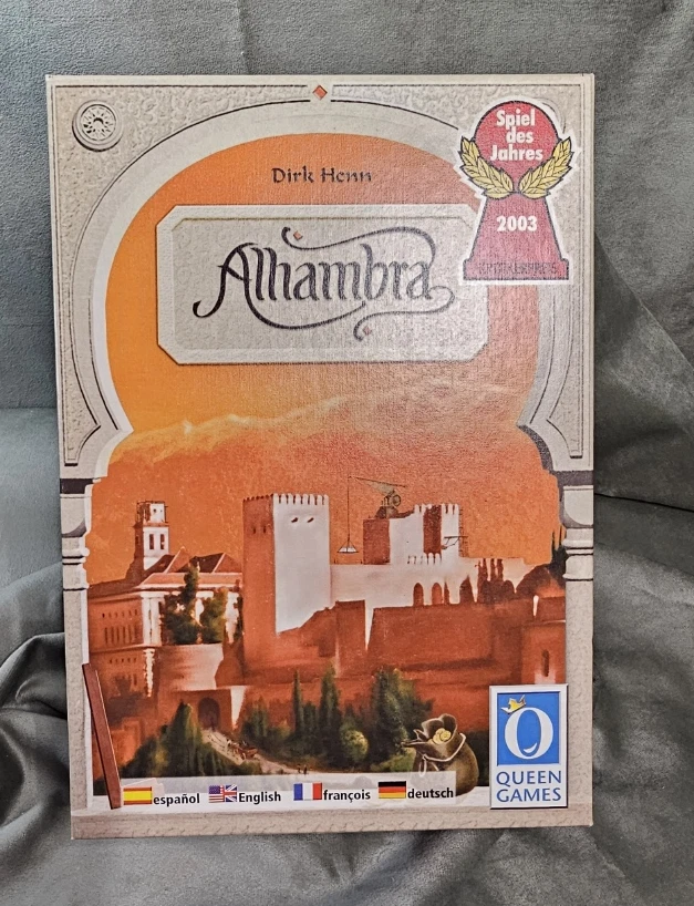 ALHAMBRA Board Game | Queen Games | Dirk Henn | *Rare Multi Languange Edition - Image 1 of 4
