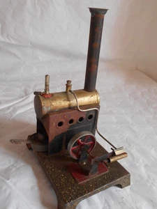 Toy Steam engine vintage J.C Unis Jean Comby No1 French 1950s - Picture 1 of 7
