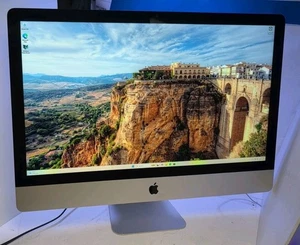  Apple A1419 iMac 27" 2013 Intel i5-4570 CPU/8GB RAM/1TB HDD/Windows 11 - - Picture 1 of 10