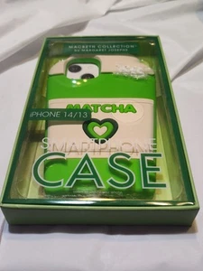 Iphone 14 13 Case Matcha Macbeth By Margaret Josephs NWT Smartphone Shock Proof - Picture 1 of 7