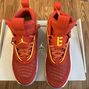 Nike Air Jordan XXXVI SE G PF Comet Rojo Amarillo Blanco DJ4480 600 Para hombres Talla 9.5 - Imagen 1 de 12