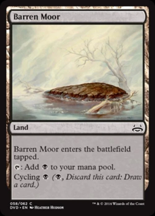 Barren Moor - Medium Play MTG Duel Decks Anthology: Divine vs Demonic - Image 1 of 1