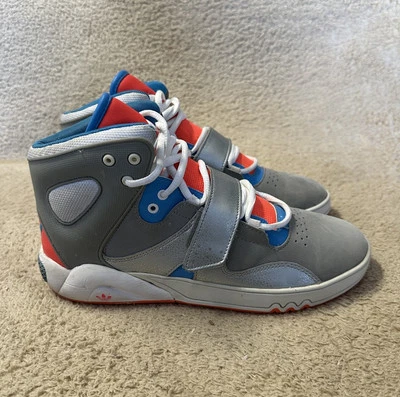 Adidas Roadhouse Basketball Shoes Sneakers Gray Red G47246 Women’s Size 8.5 - Image 1 of 4