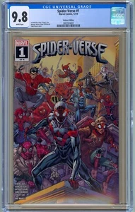 Spider-Verse 1 Marvel Comics CGC 9.8 Walmart Edition 1° Apparizione Spider-Zero - Foto 1 di 2