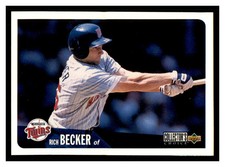 1996 Collector's Choice #608 RICH BECKER Minnesota Twins ~D6G