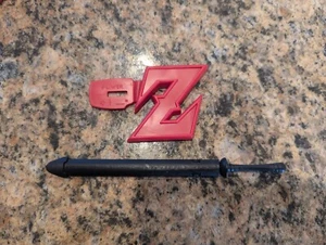 DBZ CCG 2000 Dragon Ball Z TCG Score Red Scouter y Black Z-Sword Set - Imagen 1 de 1