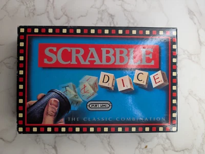 Scrabble Dice Game 1990 Play Alone or With Others Word Games Spears Games - Image 1 of 4