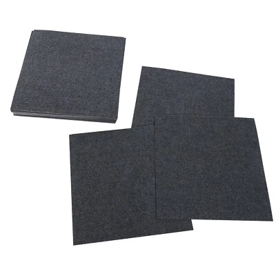Alfombra 20 Piezas Alfombra Cuadrada Suelo Alfombra Tipo Adsorción Alfombra Autoadhesiva Gris Foto 1 de 4