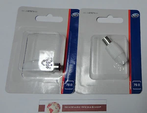 Koaxial Stecker 2 Stück, Antennen Stecker, Schraubbar - Bild 1 von 3