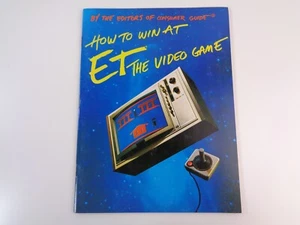 Atari 2600 How to Win at E.T. - The Video Game Guide Book Vintage ( N.O.S.) Rare - Imagen 1 de 13
