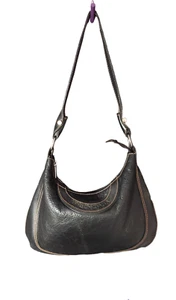 Bolso Bandolera De Colección Balenciaga Paris BB Cuero Mujer Hombro Negro Hecho en España - Imagen 1 de 24