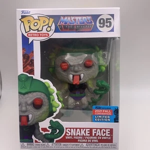 Funko Pop! Masters Of The Universe Snake Face #95 MOTU 2021 Fall Convention - Picture 1 of 21