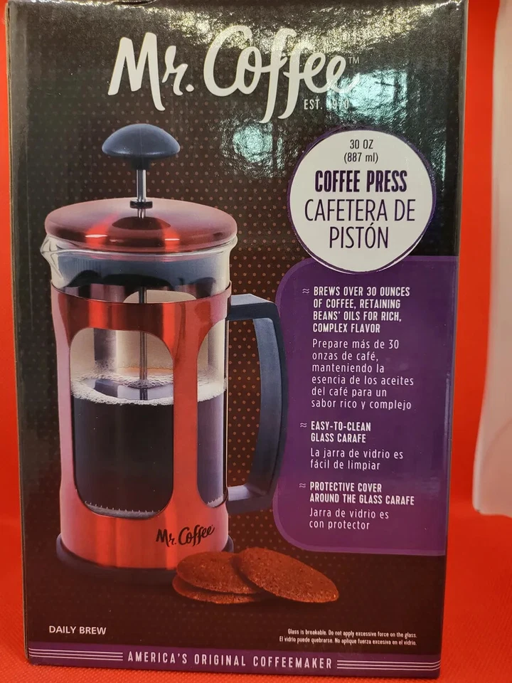 Cafetera de prensa francesa Mr. Coffee Foto 1 de 1