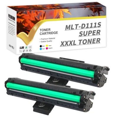 Toner XXXL per Samsung MLT-D111S MLT-D111L Xpress M2020 M2070 M2026 M2022 M2070W - Immagine 1 di 4