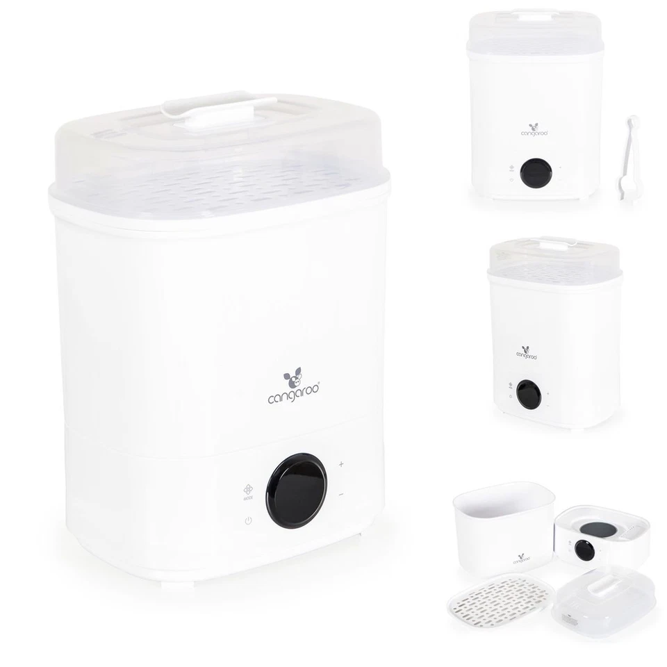 Cangaroo Sterilisator Cai Trockner 2 in 1 bis zu 6 Flaschen, LCD-Display, Touch - Bild 1 von 1