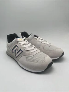 New Balance 574 Beige Suede Sneakers U574GH2 Men's Size 10.5 - Picture 1 of 6