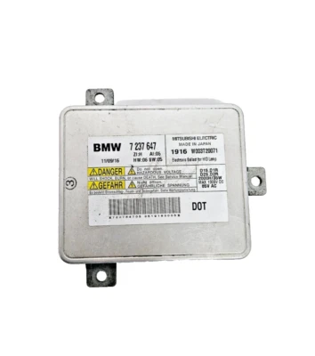 BMW 550I GT XDRIVE HID 2011 2012 2013 módulo de faros de xenón 7237647 Foto 1 de 4