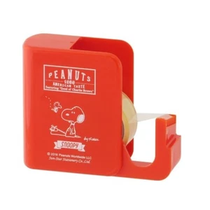 Neu PEANUTS Snoopy Buchstil Klebebandspender - rot - Bild 1 von 5