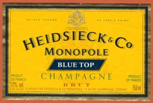 Champagne brut label (750ML)/Monopole-Heidsieck.Monopole-Epernay-R.329 - Picture 1 of 1