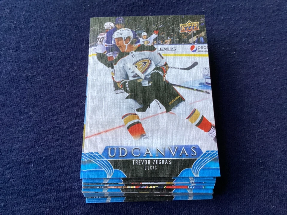2023-24 UPPER DECK 'CANVAS' INSERT HOCKEY CARDS. YOU PICK LIST. EXTENDED ADDED - Image 1 of 1
