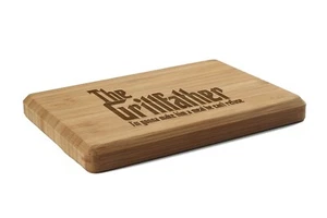 Funny Novelty Laser Engraved Bamboo Wooden Cutting Board Gift - The Grillfather - Picture 1 of 11