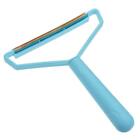 6.7 x 5.3 Inch Portable Hair Removal Tool Manual Hair Removal Roller Sky Blue