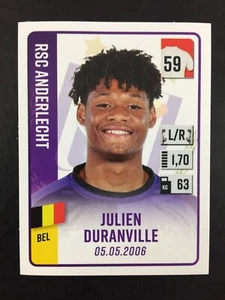 Julien Duranville Rookie RC Sticker Panini Pro League 2022 2023 (23) #20 - Zdjęcie 1 z 3
