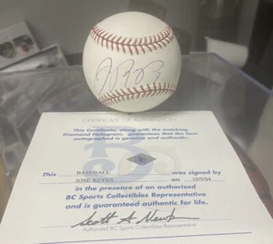 Jose Reyes signed baseball with COA - Picture 1 of 4