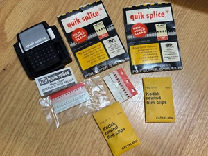 VTG Hudson Photographic Industries Quik Splice Super 8 Butt-Splicer, TapesClips - Picture 1 of 4