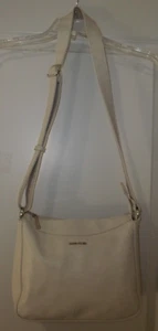 DAVID JONES Paris Ladies Women's Off-White Cross Body Faux Leather Strap Handbag - Picture 1 of 19