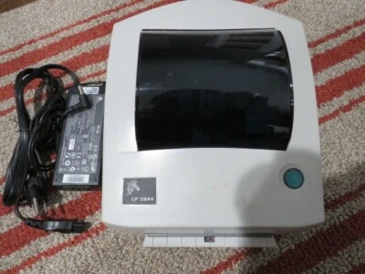 Zebra Original LP 2844 Label Thermal Printer With Power Supply Same as GC420d  - Image 1 of 3